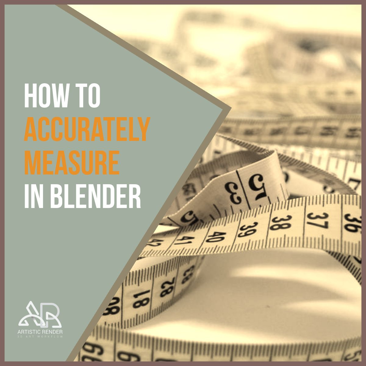 How To Accurately Measure In Blender Artisticrender Com