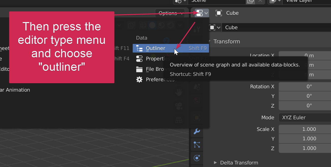 How To Work With Collections(layers) In Blenders Outliner ...