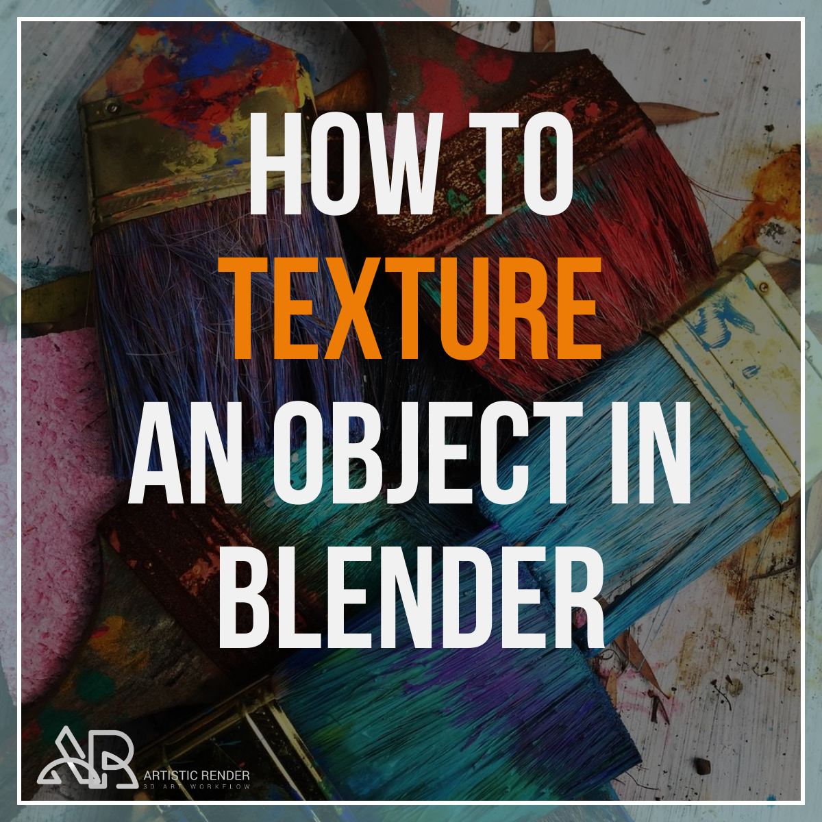 How to add a texture an object in Blender -