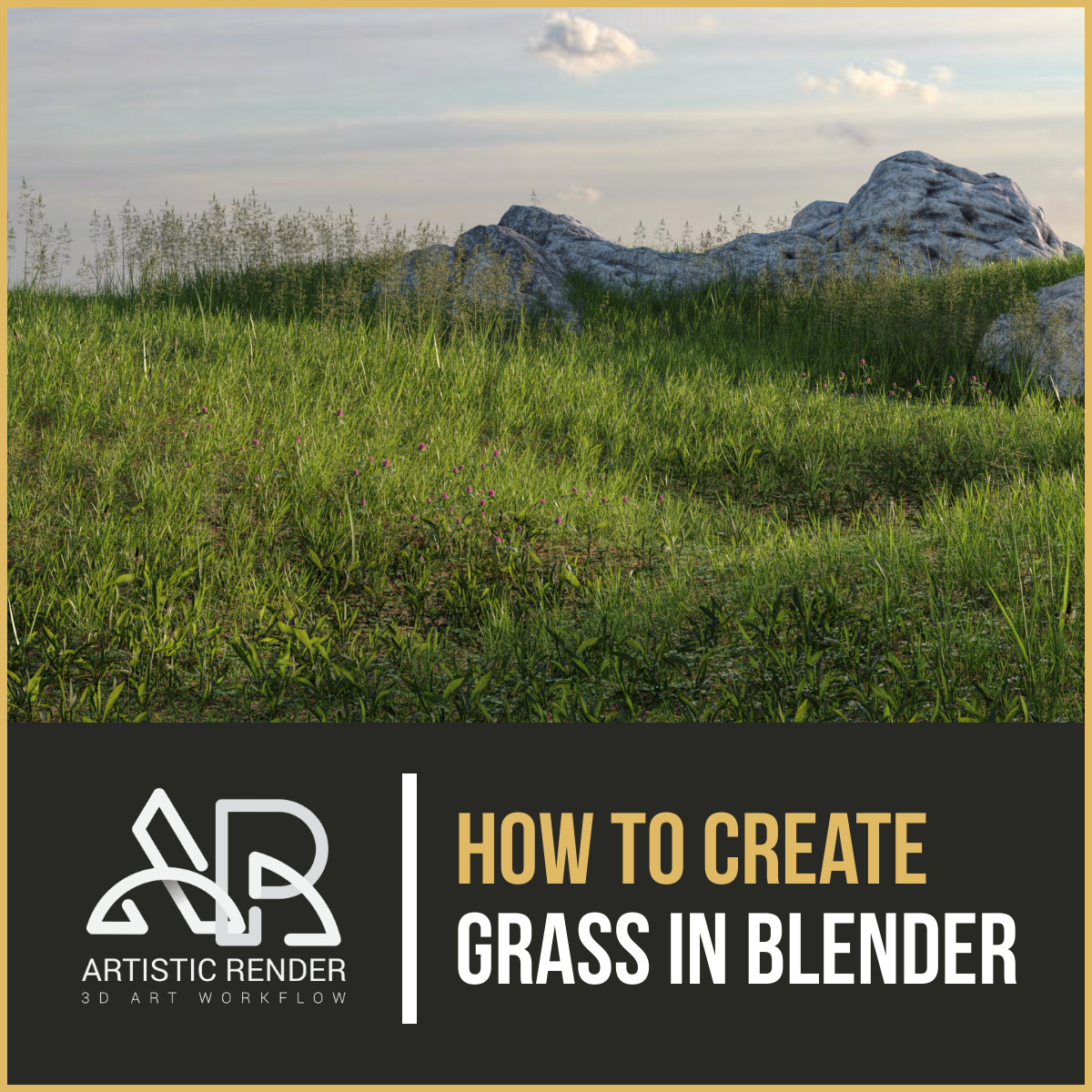 poor activity Frustrating How to create grass in Blender: The ultimate guide - Artisticrender.com