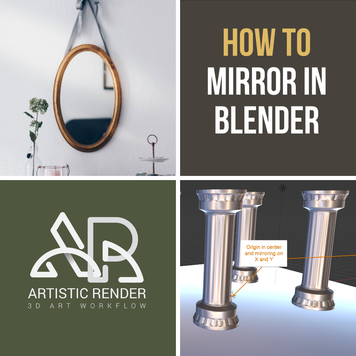 How To Mirror In Blender Artisticrender Com