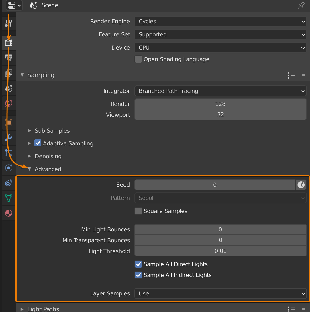 Different Blender Settings and What They Do