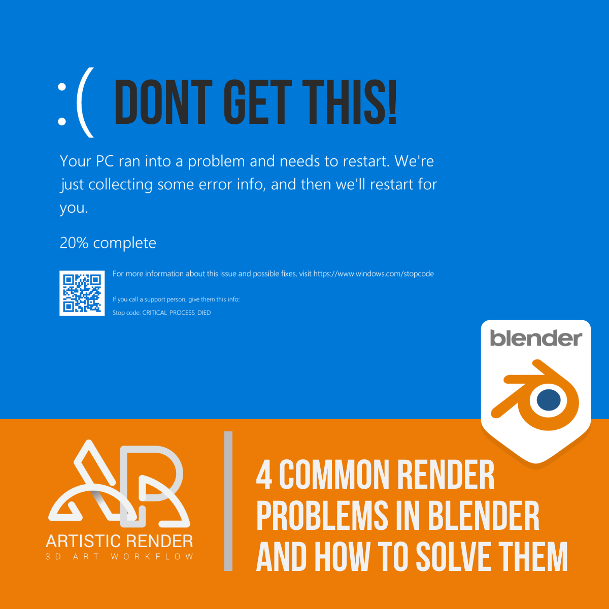 4 Common render problems in Blender and how to solve them -  