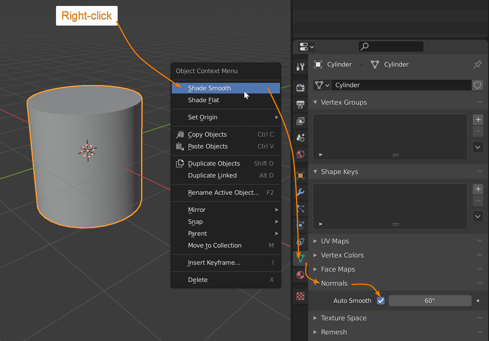 Data object reference. Set smooth в Blender. Панель инструментов блендер. Меню shading Blender. Blender smooth shading.