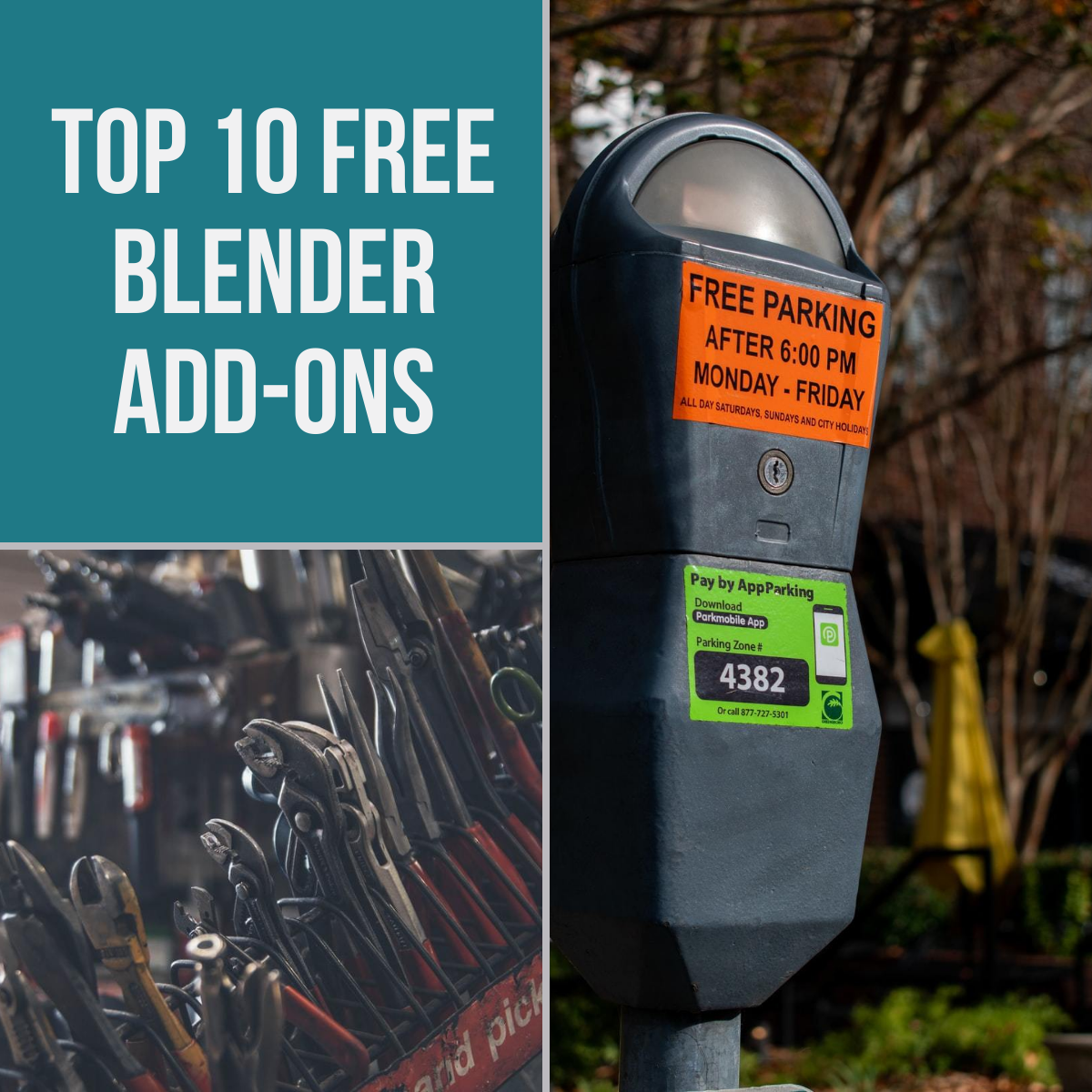 Top 10 Free Blender add-ons 