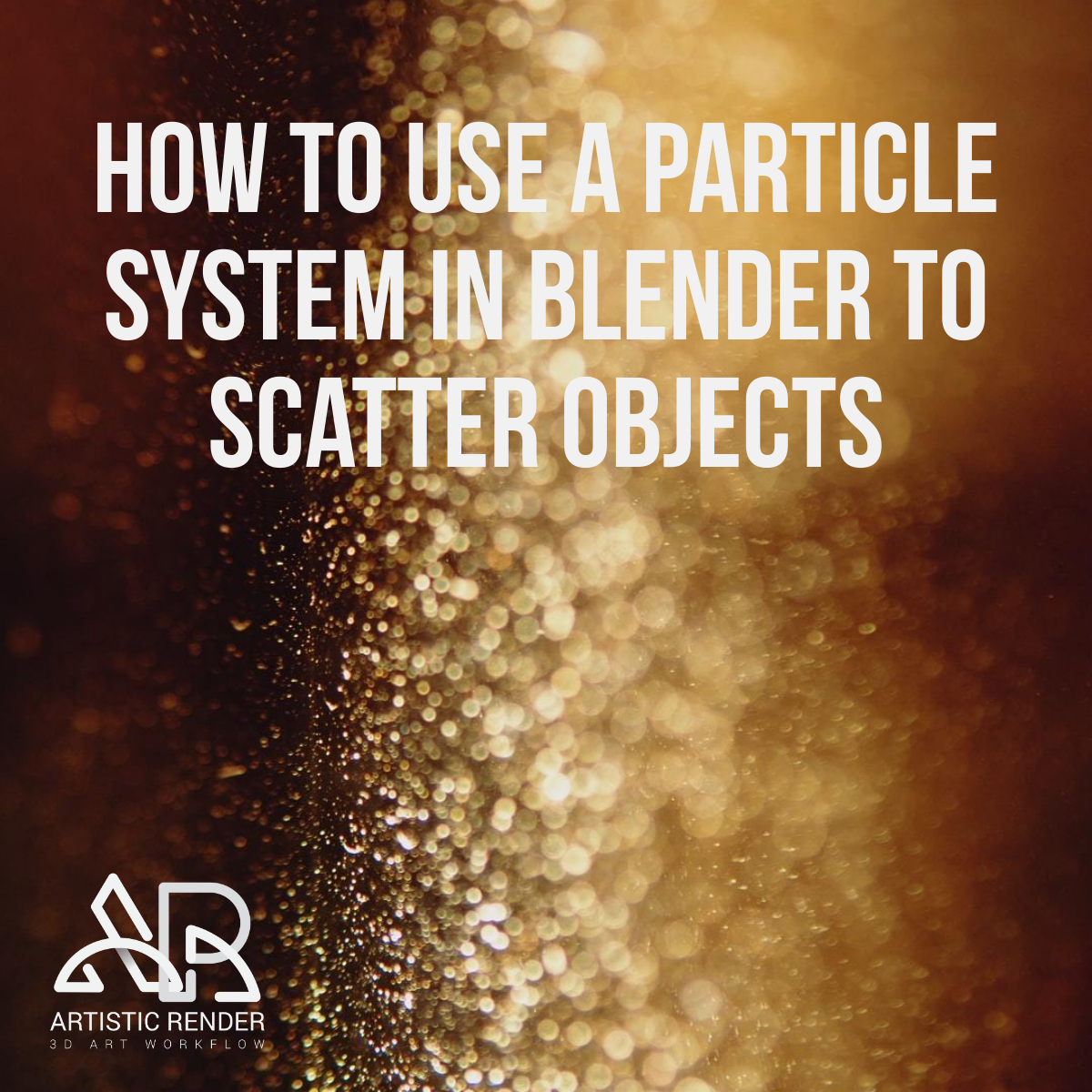 How use a system Blender to scatter objects -