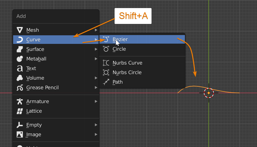 curve object: Bezier, paths, Modifiers and - Artisticrender.com