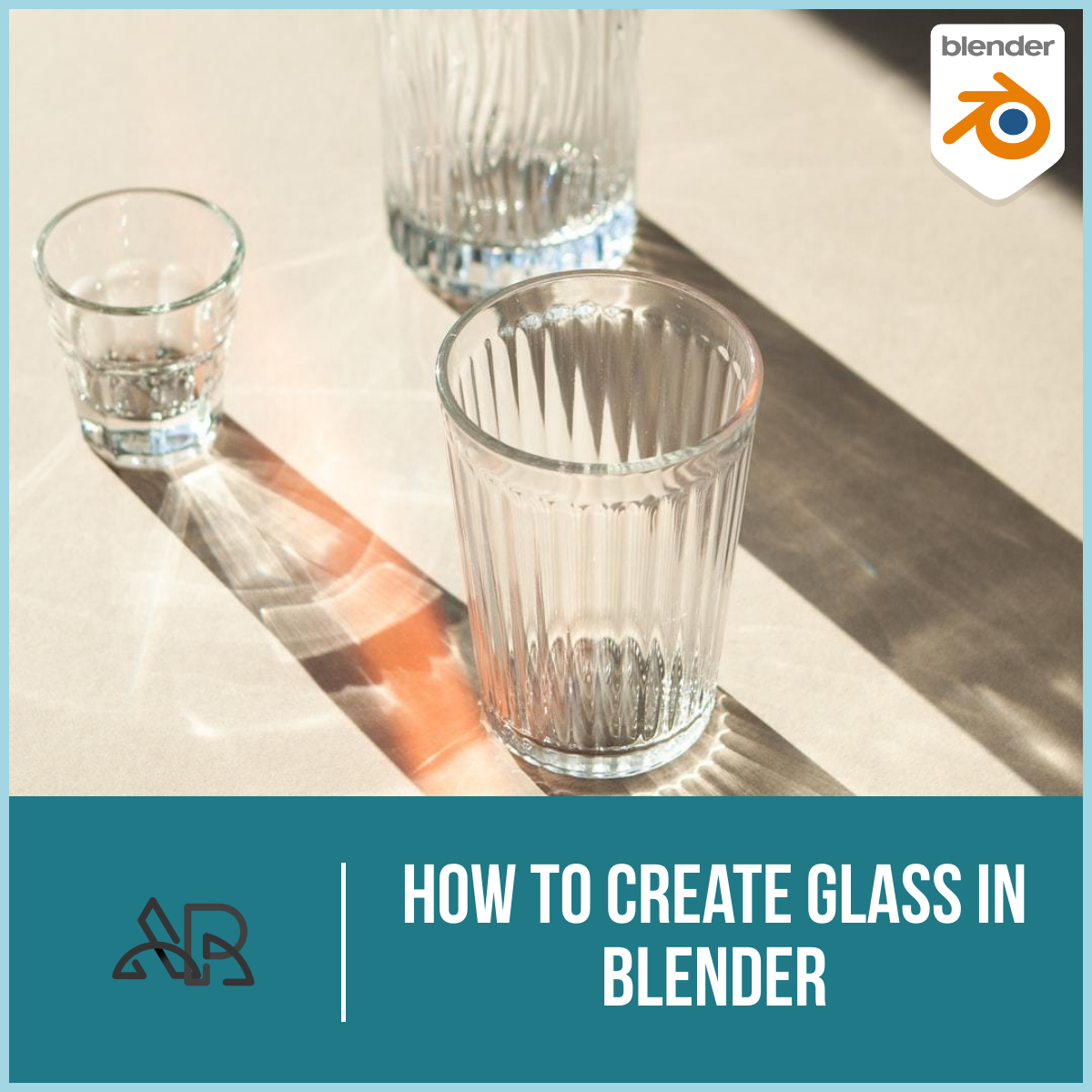 How to create a glass shader in Eevee and Cycles 