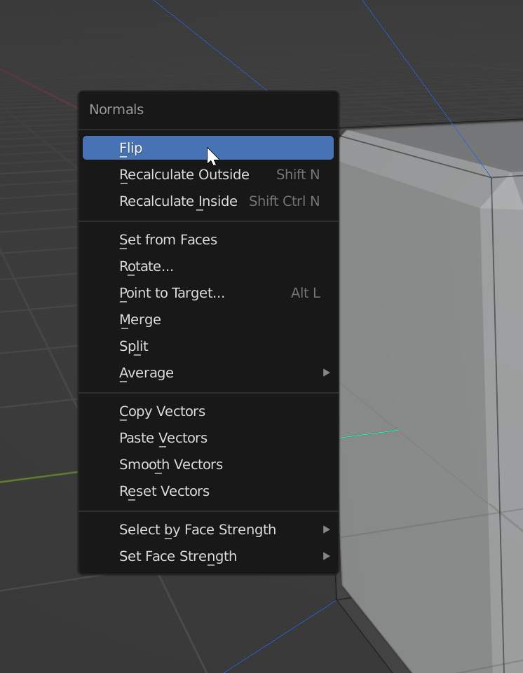 What are normals and how do they work in Blender?