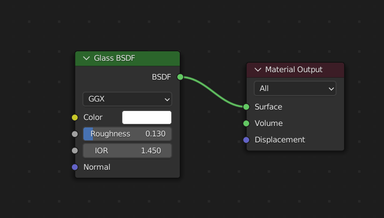 How to make a non-reflective glass shader? - Materials and