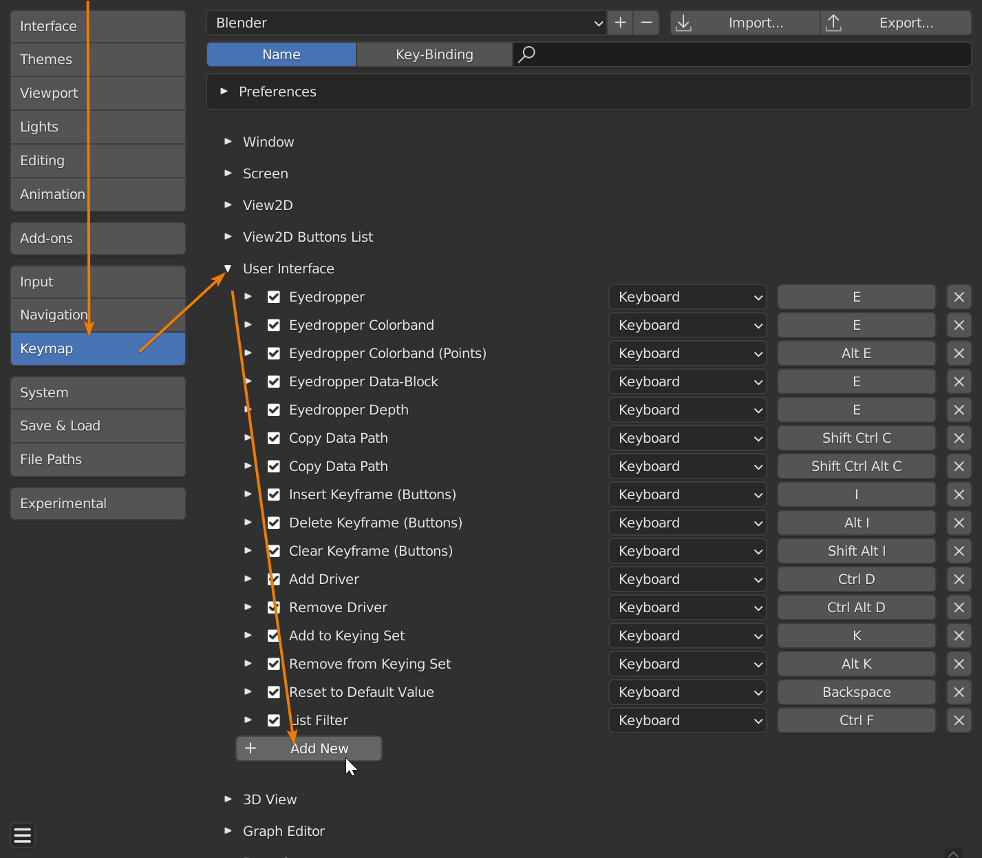 Editor tools and shortcuts, 2D Animation