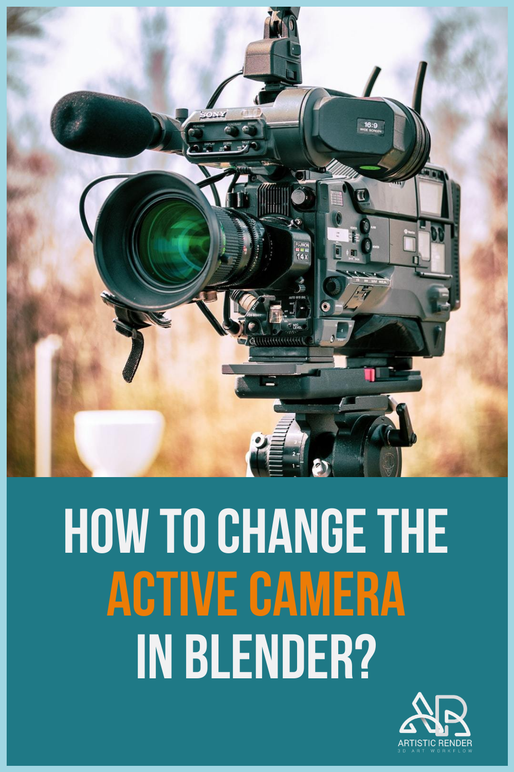 How to change the active camera in Blender? 