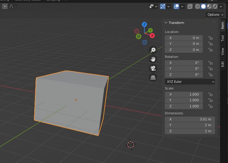 blender unit scale life size ruler