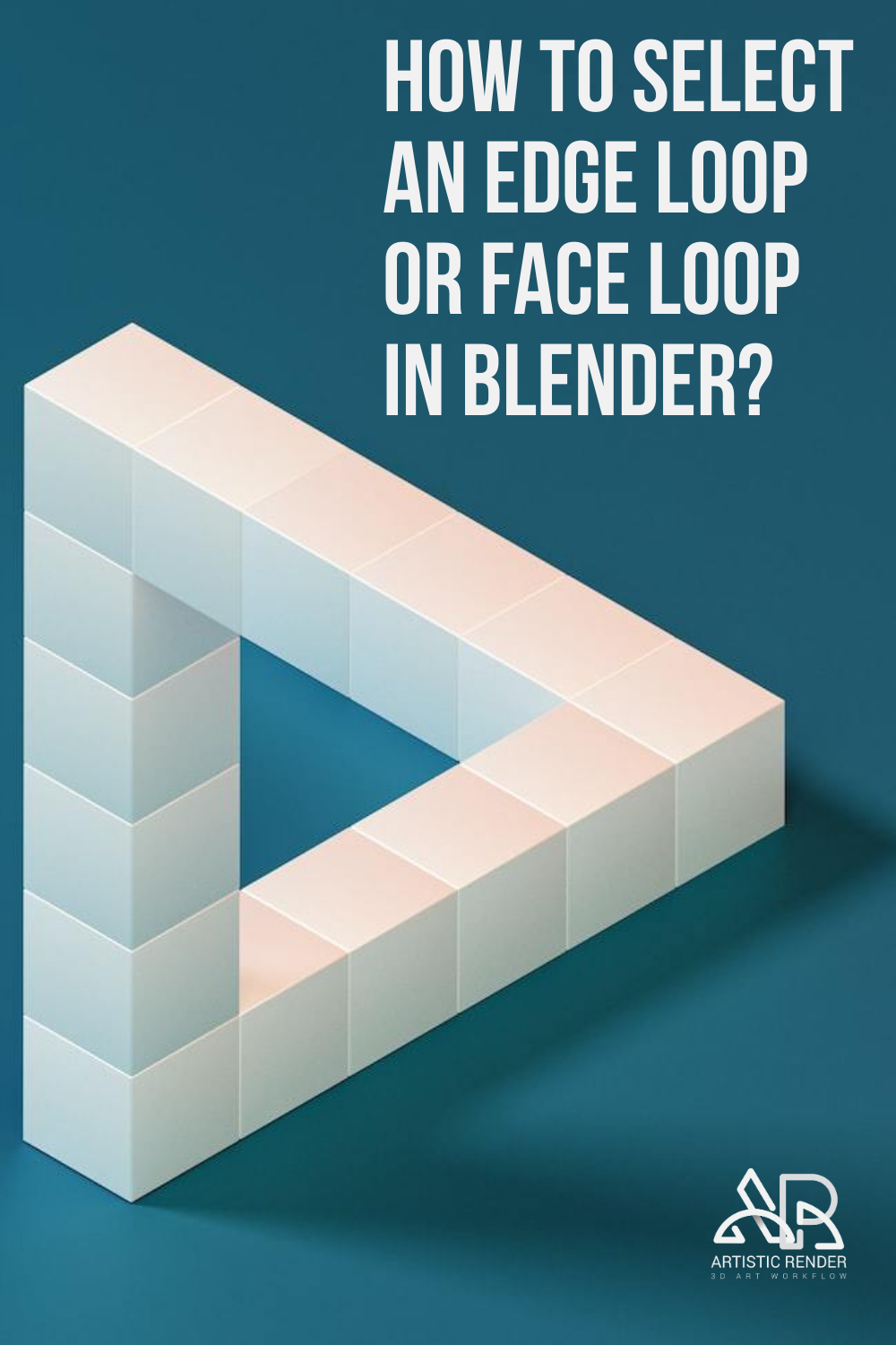 sand beslag Pub How to select an edge loop or face loop in Blender? - Artisticrender.com