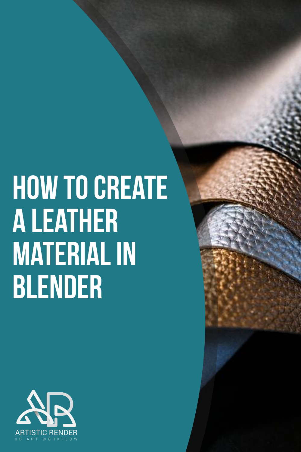 Procedural Leather Material - Blender Market